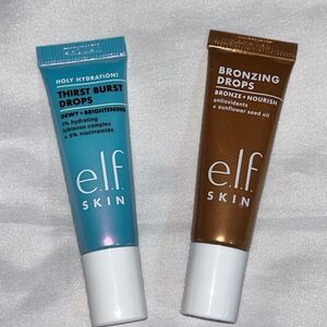 elf Thirst Burst & Bronzing Drops Make Up Face Bronzer Moisturizer Travel Size